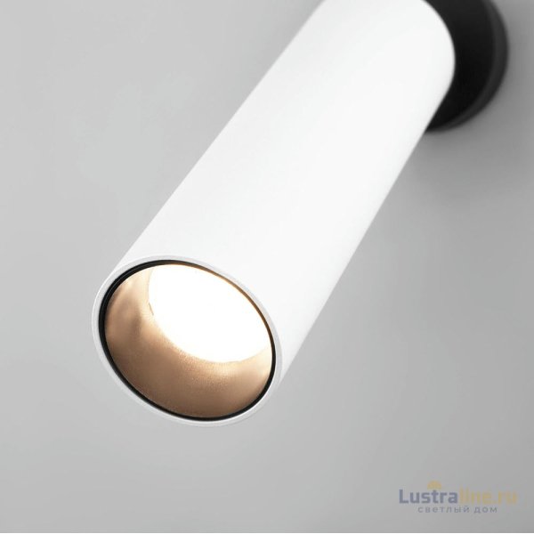Спот Eurosvet Ease 20128/1 LED белый/черный Спот Eurosvet Ease 20128/1 LED белый/черный