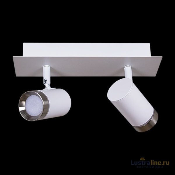 Спот Reluce 84281-9.5-002RT LED2*5W WT+SN Спот Reluce 84281-9.5-002RT LED2*5W WT+SN