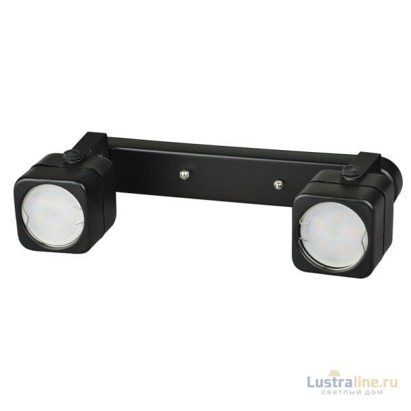 Спот Fametto Sotto DLC-S613 GU10x2 BLACK Спот Fametto Sotto DLC-S613 GU10x2 BLACK