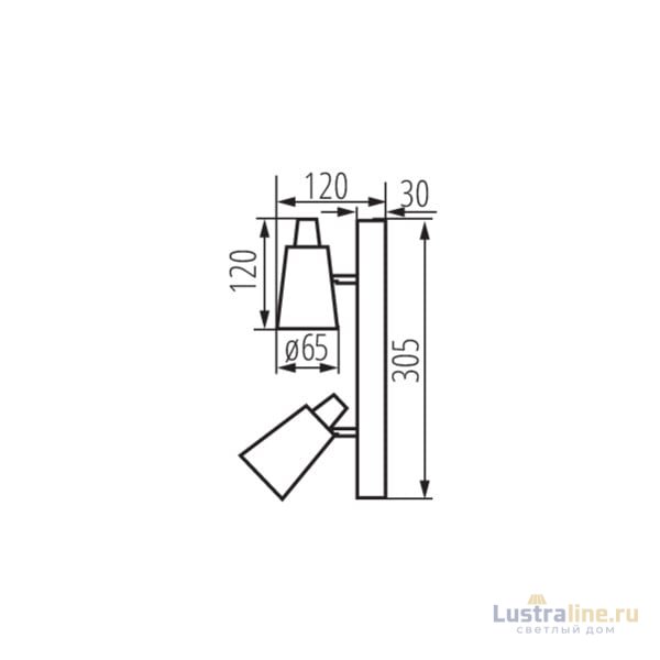 Спот Kanlux Sempra EL-2I B-SR 33093 Спот Kanlux Sempra EL-2I B-SR 33093