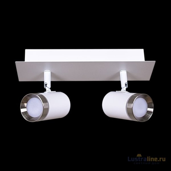 Спот Reluce 84281-9.5-002RT LED2*5W WT+SN Спот Reluce 84281-9.5-002RT LED2*5W WT+SN