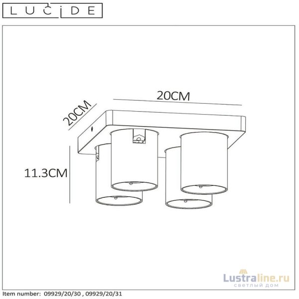 Спот Lucide NIGEL 09929/20/31 Спот Lucide NIGEL 09929/20/31