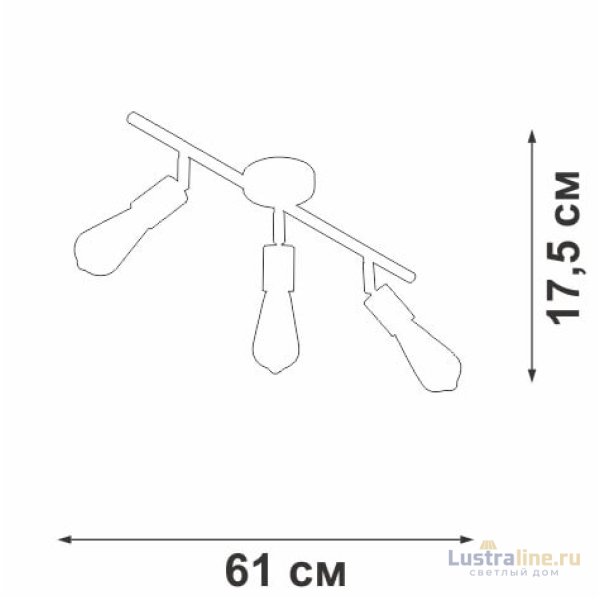 Спот Vitaluce V3796-1/3PL Спот Vitaluce V3796-1/3PL