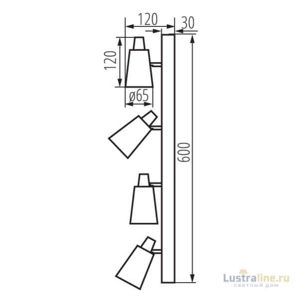 Спот Kanlux Sempra EL-4I B-SR 33097 Спот Kanlux Sempra EL-4I B-SR 33097
