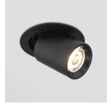 Встраиваемый светодиодный спот Elektrostandard 9917 LED 10W 4200K черный матовый 4690389161681