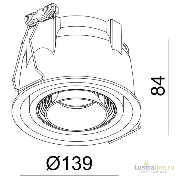 Встраиваемый спот Deko-Light Uni II 565361
