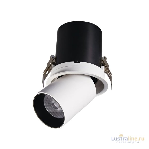 Встраиваемый спот Delight Collection DA3003RR white/black