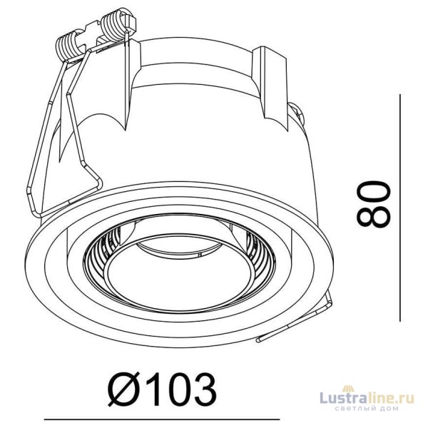 Встраиваемый спот Deko-Light Uni II Mini 565354