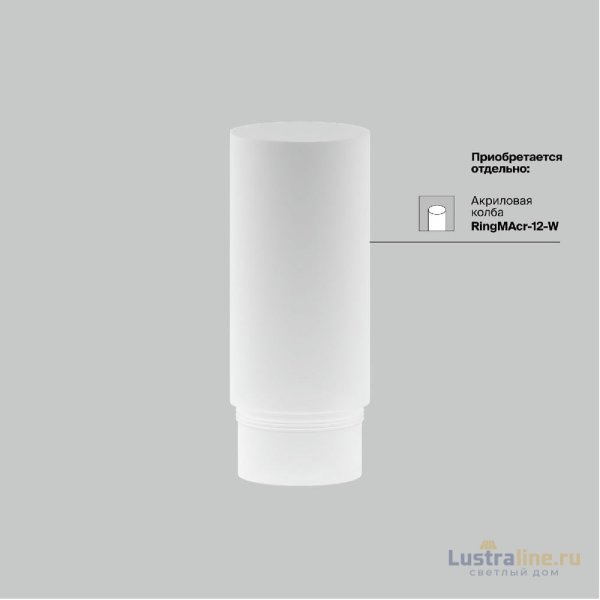 Встраиваемый спот Maytoni Focus Led C053CL-L12W4K-W-BS