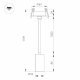Встраиваемый спот Arlight LGD-PERISCOPE-R55-9W Day4000 (BK, 24 deg, 230V) 045194