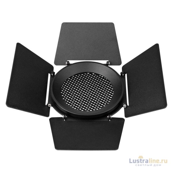 Бленда с сетчатым фильтром и посадочным кольцом Arlight LGD-NIKA-BDH-R100 (BK) 036008