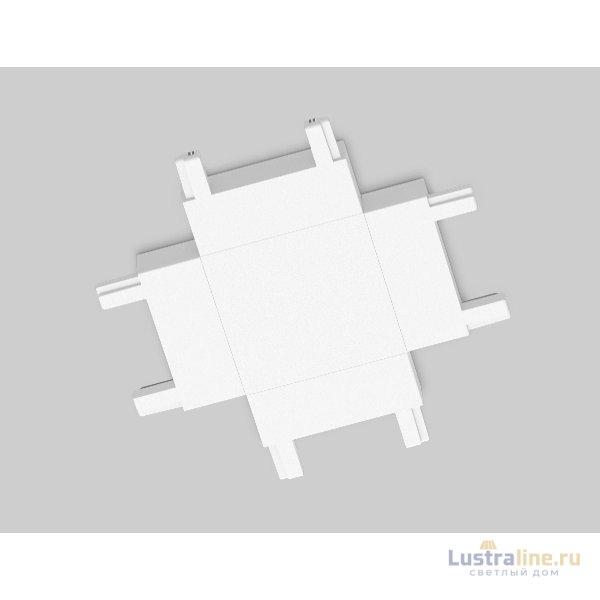 Коннектор X-образный для шинопровода Ambrella Light Magnetic Ultra Slim Track System GV1124