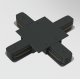 Коннектор X-образный Maytoni Accessories for tracks TRA002CX-11B