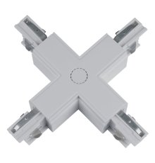 Коннектор Uniel UBX-A41 SILVER 1 POLYBAG