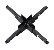 Соединитель с токопроводом для шинопровода Х-образный Novotech Flum 135128 Соединитель с токопроводом для шинопровода Х-образный Novotech Flum 135128