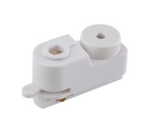 Адаптер для однофазного шинопровода Crystal Lux CLT 0.212 CLT 0.212 01 WH