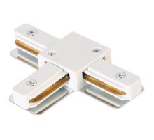Коннектор T-образный Crystal Lux CLT 0.211 08 WH
