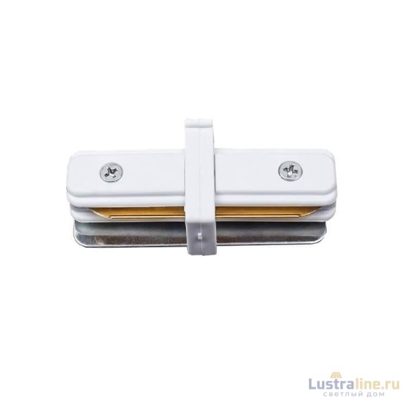 Соединитель для шинопроводов прямой внутренний Volpe UBX-Q122 G11 WHITE 1 POLYBAG UL-00006056