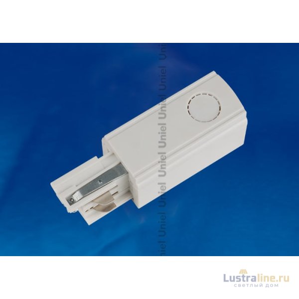 Трехфазный ввод питания для шинопровода Uniel UBX-A01 WHITE 1 POLYBAG 09735