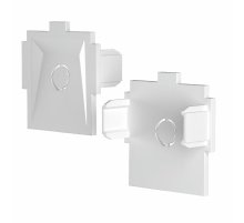 Комплект заглушек к встраиваемому шинопроводу (2 шт.) Maytoni Radity TRA084EC-12W Комплект заглушек к встраиваемому шинопроводу (2 шт.) Maytoni Radity TRA084EC-12W