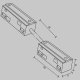 Коннектор питания прямой гибкий Maytoni Technical Magnetic track system Exility Accessories for tracks Exility TRA034CPC-42W-5-1