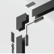 Коннектор для трека Maytoni Technical Accessories for tracks Gravity TRX010ICL-21B