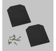 Торцевая заглушка (комплект) IMEX Smart line IL.0050.3305-BK Торцевая заглушка (комплект) IMEX Smart line IL.0050.3305-BK