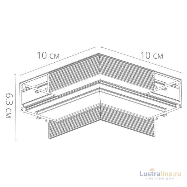 Коннектор для шинопровода Arte Lamp Linea-Accessories A480906