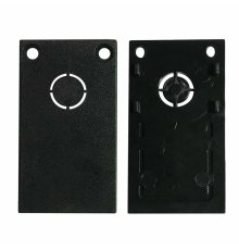 Комплект заглушек торцевых для встраиваемого шинопровода iLedex Vision END CAP 4822-026-BK (2 шт)