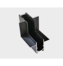 Соединитель вертикальный угловой для шинопровода Italline Atom IT012-5033 black