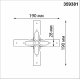 Соединитель гибкий X-образный Novotech Konst Glat 359381