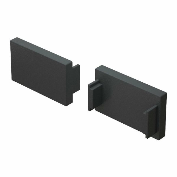 Заглушка для встраиваемого шинопровода (2 шт.) Maytoni Basity TRA172EC-12B