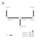 Коннектор T-образный Arlight LGD-4TR black 026148
