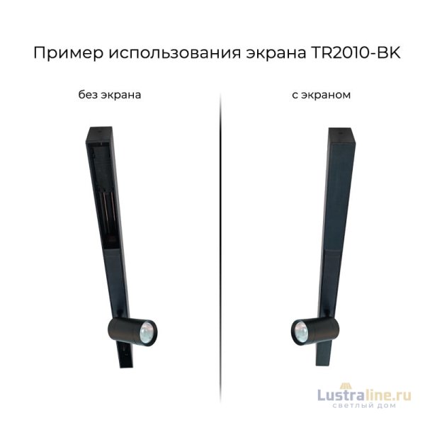Экран для шинопровода Denkirs TR2010-BK