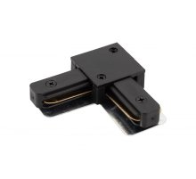 Коннектор L-образный Denkirs DK Track Black TR1102-BK