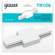 Коннектор прямой Gauss TR106