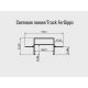 Профиль для шинопроводов Denkirs TR3020-AL