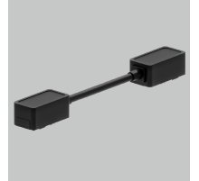 Соединитель питания для магнитного шинопровода IMEX UT25 IL.0007.3010-175-BK