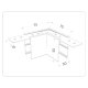 Коннектор угловой Ambrella Light Magnetic 220V GL1032