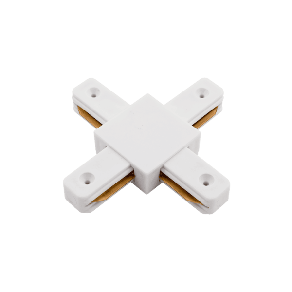 X-коннектор для однофазного накладного трека SWG KXZ-WH-X 002031