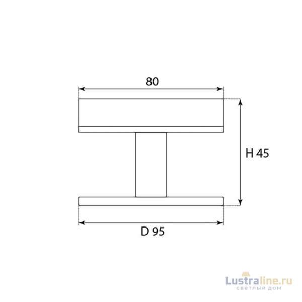 Адаптер к треку для светильников IT02-006, IT02-011 Italline IT08-8017 black