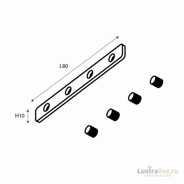 Коннектор прямой Favourite Logica 1014-CP-001