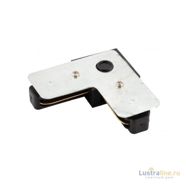 Коннектор L-образный Denkirs DK Track Black TR1102-BK