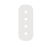 Коннектор прямой для магнитного шинопровода Arte Lamp Optima A740533