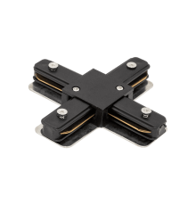 X-коннектор для однофазного трека DesignLed CN2-BL-X 003727