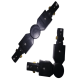 Коннектор поворотный Elvan Kon-R-BK-2Line