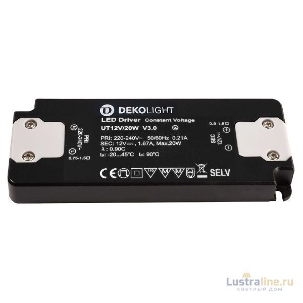 Блок питания Deko-Light 20Вт 220-240В IP20 862232