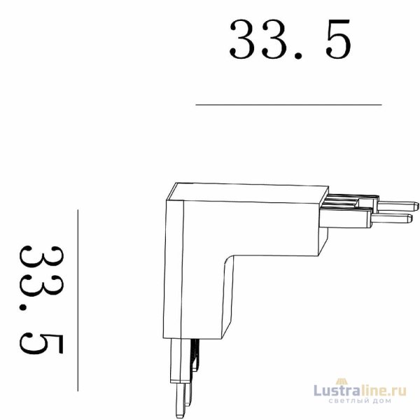 Коннектор SWG PRO CN-SLIM-BL-TL 022068