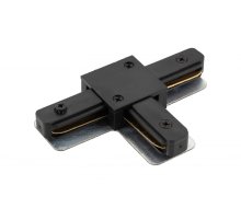 Коннектор T-образный Denkirs DK Track Black TR1103-BK