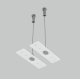 Подвес тросовый (2 шт.) Maytoni Magnetic track system Exility TRA034SW-2W